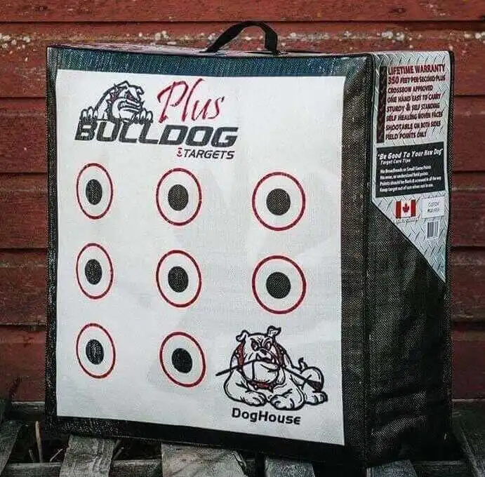 Bulldog Targets Doghouse FP Archery Target Plus