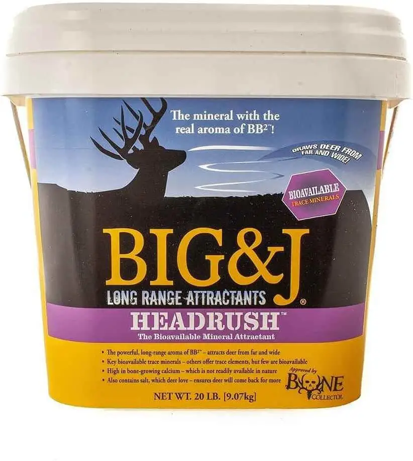 H and J Headrush Mineral Deer Attractant