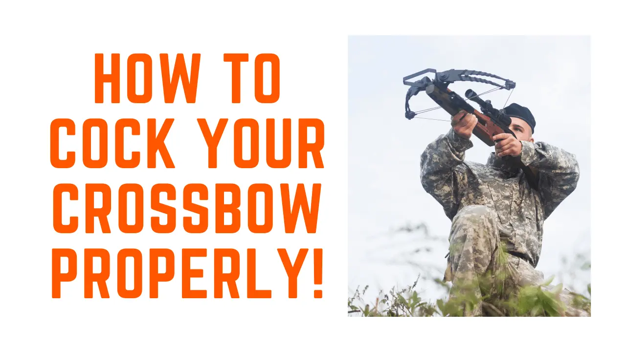 How to cock a crossbow